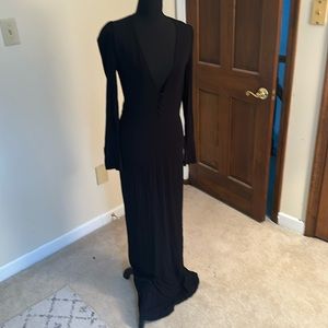 Reformation Black Maxi Dress
